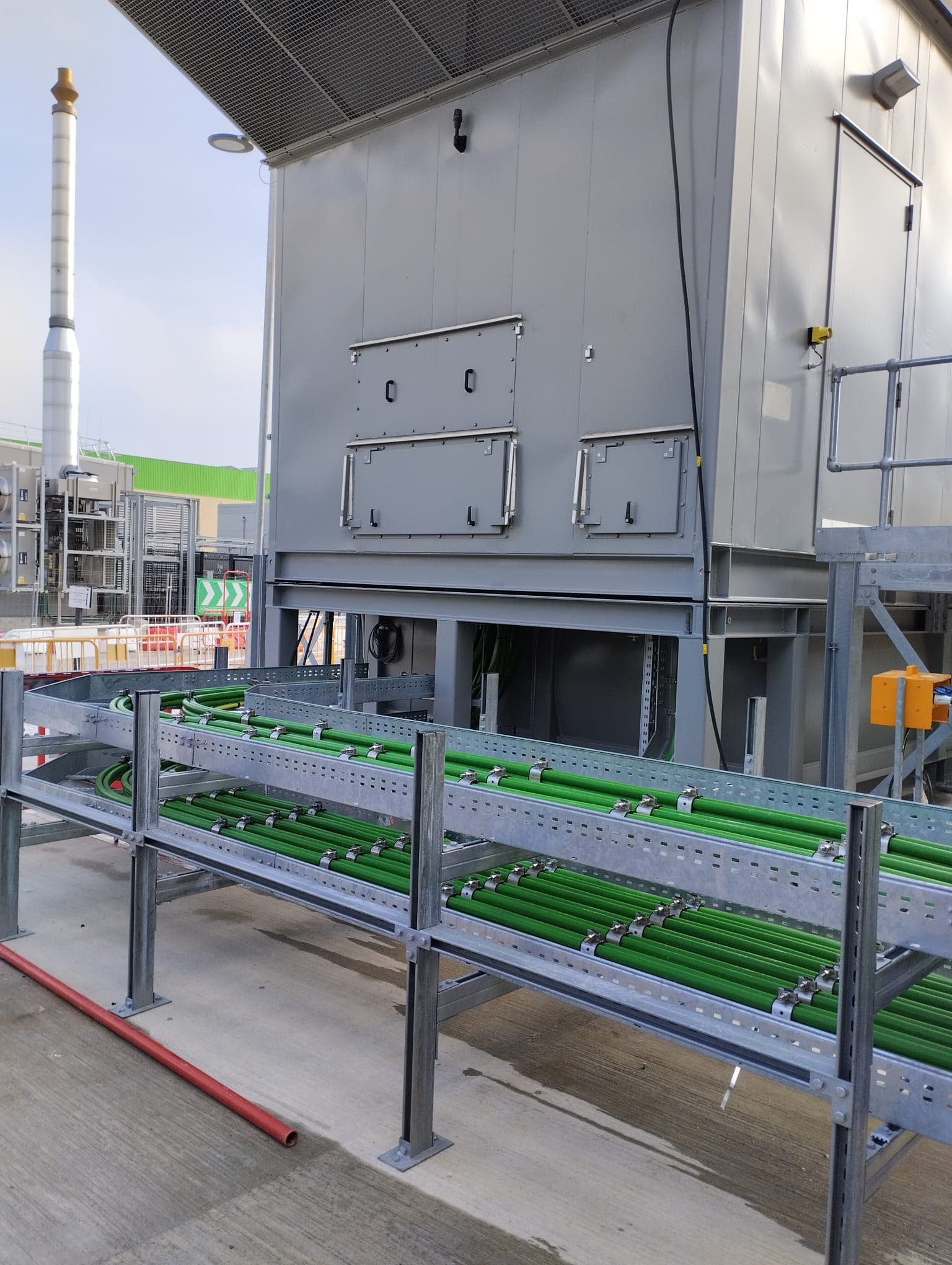 Instalación eléctrica en centro de datos